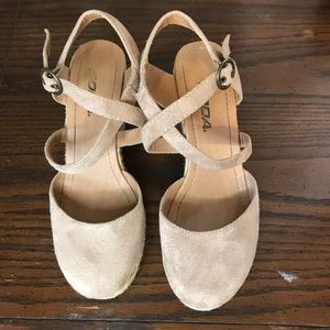 Nude Heel Sandals